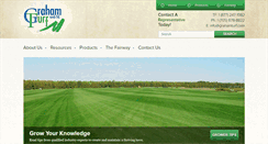 Desktop Screenshot of grahamturf.com
